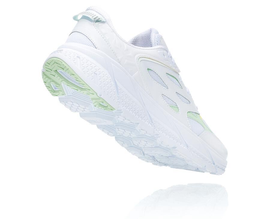 Hoka One One Koşu Ayakkabısı Erkek Beyaz - Clifton L - JK9837124